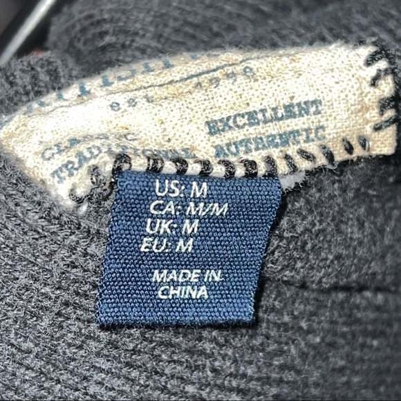 British Khaki Mens Grey Sweater Pullover {SIZE MEDIUM} - Picture 9 of 16